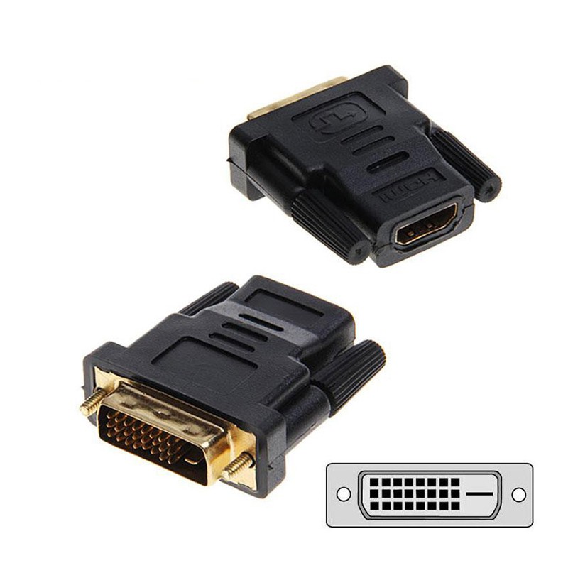 Adaptador DVI (24+1) hacia HDMI hembra / ZO-H05