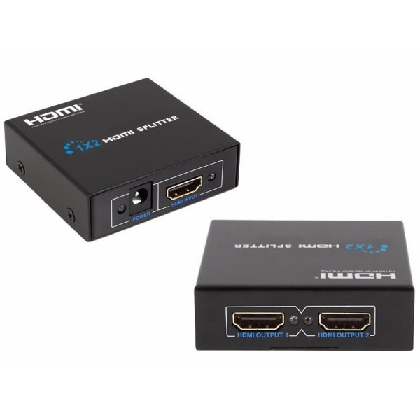 HDMI Divisor para monitores duplicado/espejo solamente, 1x2 HDMI Splitter 1  a 2 Amplificador para Full HD 1080P 3D - HDMI en Panamá